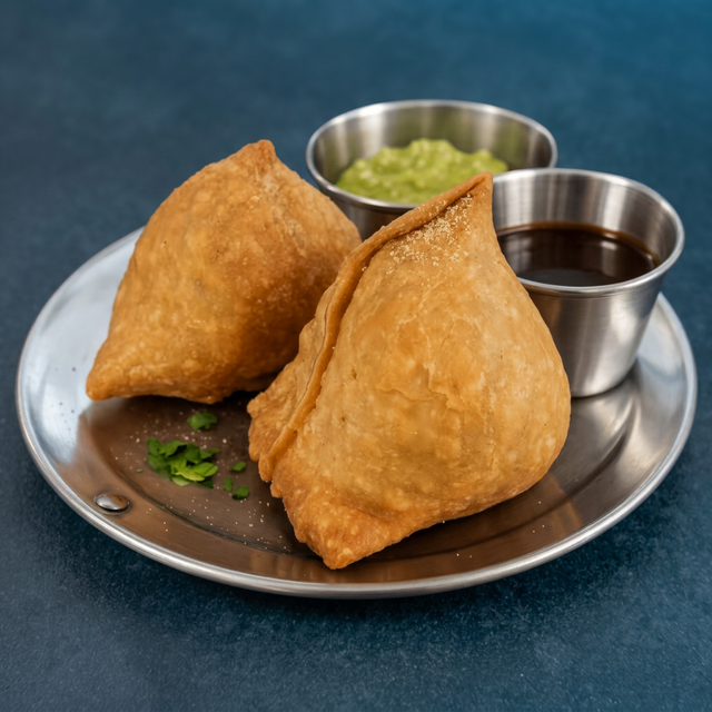 Vegetable Samosa.