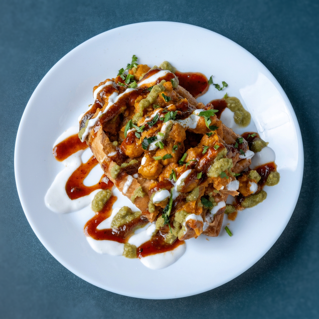Samosa Chaat.
