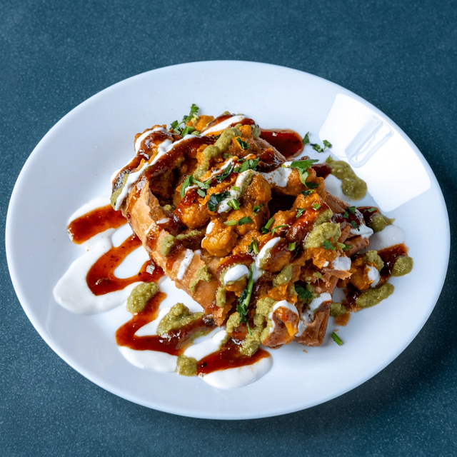 Samosa Chaat.